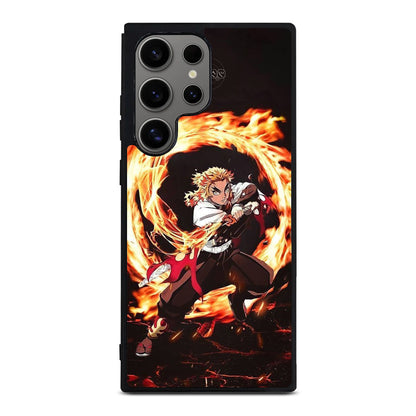 Rengoku Flame Breath Style Samsung Galaxy S24 Ultra Case