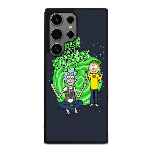 Rick And Morty Peace Among Worlds Samsung Galaxy S24 Ultra Case