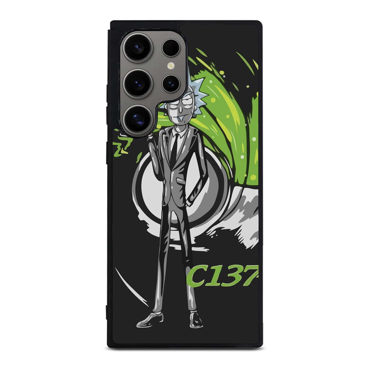 Rick Sanchez Agent C137 Samsung Galaxy S24 Ultra Case