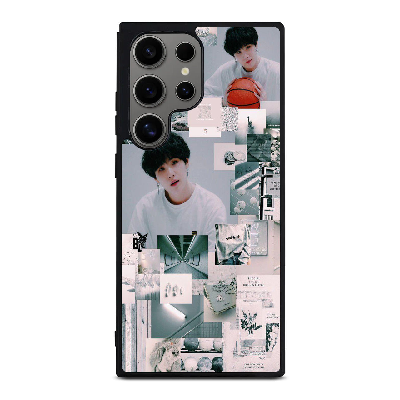 Suga College Wallpaper Samsung Galaxy S24 Ultra Case