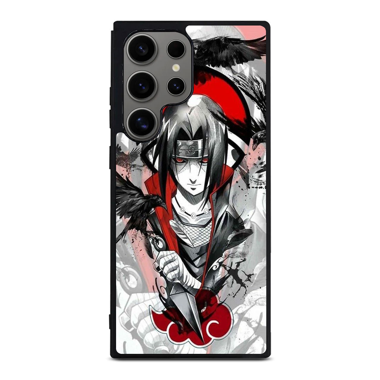 Uchiha Itachi Fan Art Samsung Galaxy S24 Ultra Case