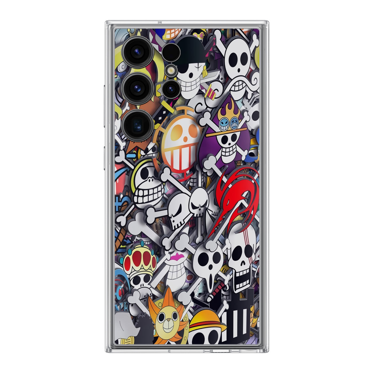 All Pirate Symbols One Piece Samsung Galaxy S24 Ultra Case