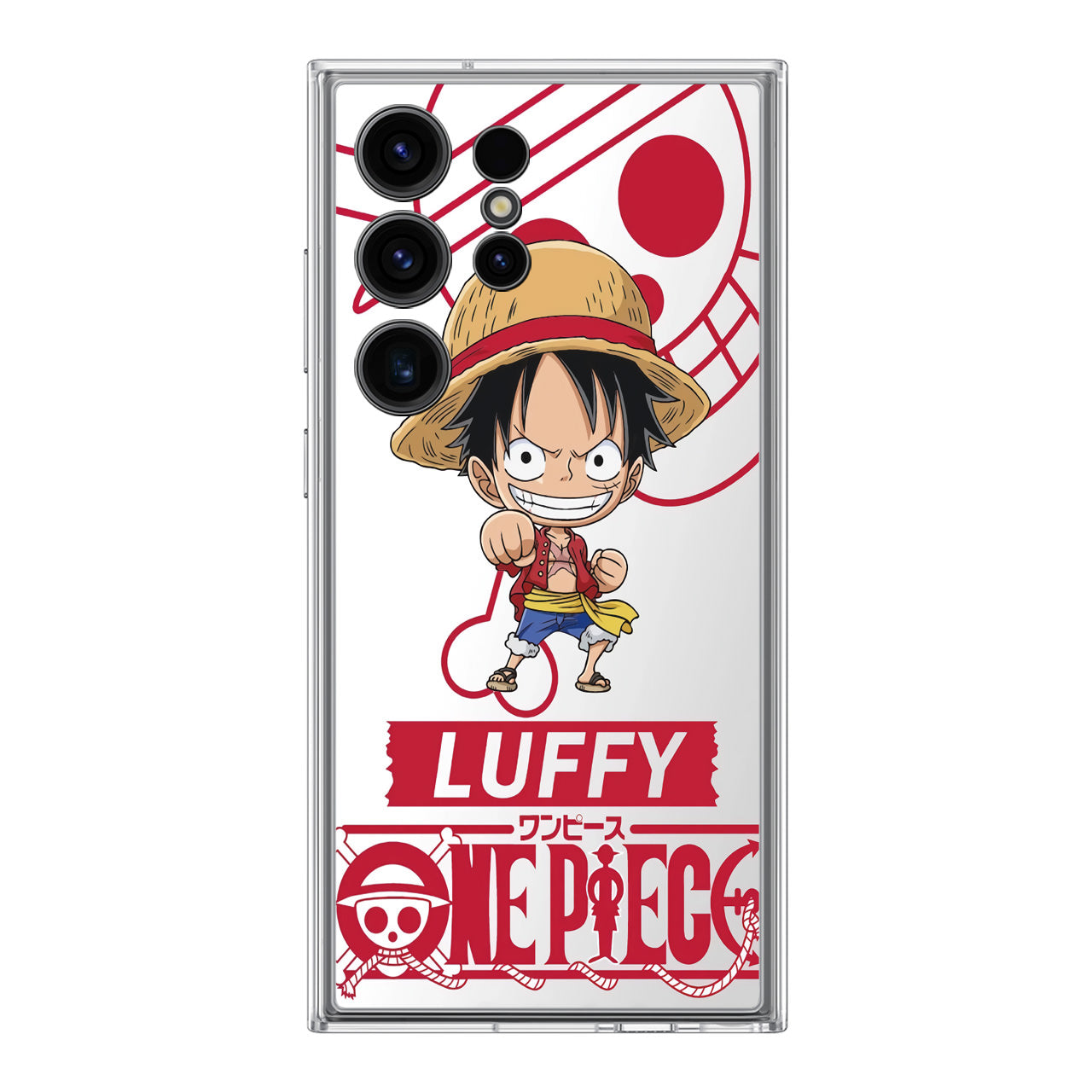 Chibi Luffy Samsung Galaxy S24 Ultra Case