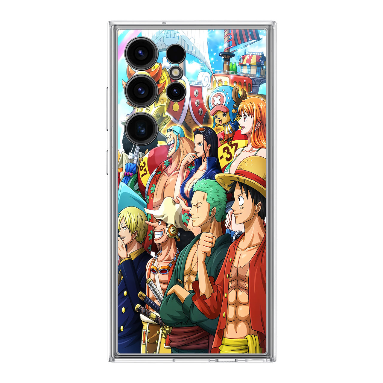 Crew of Mugiwara Pirate Samsung Galaxy S24 Ultra Case