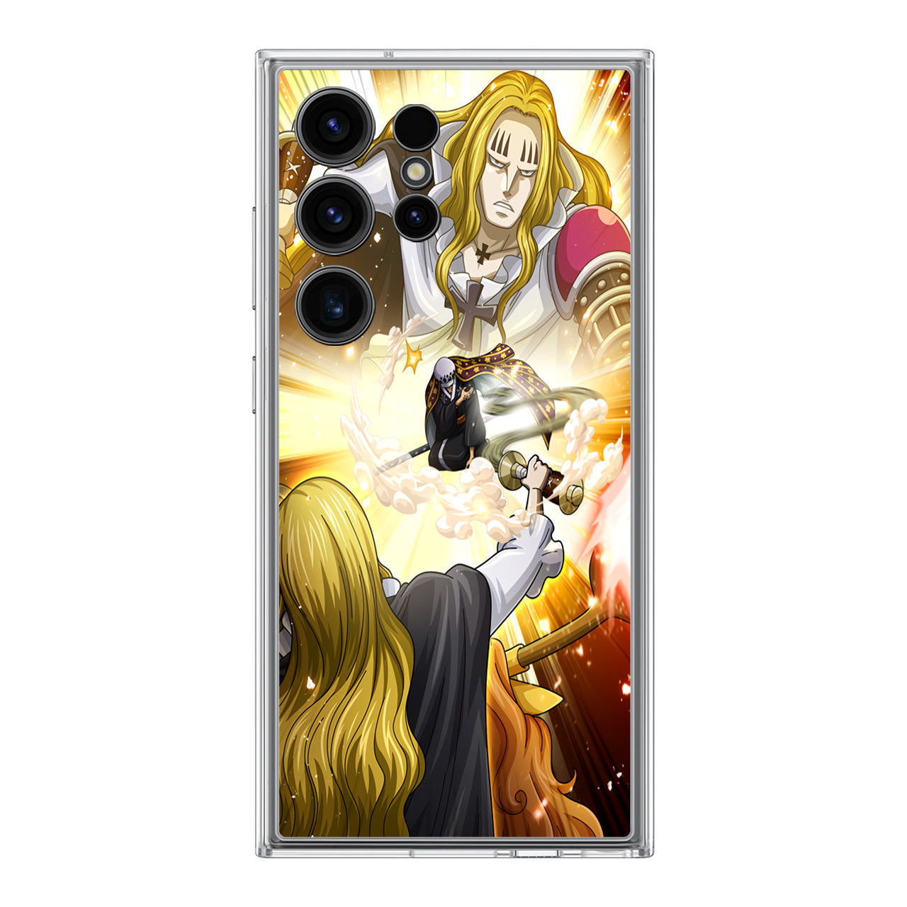 Hawkins Attacks Trafalgar Law Samsung Galaxy S24 Ultra Case