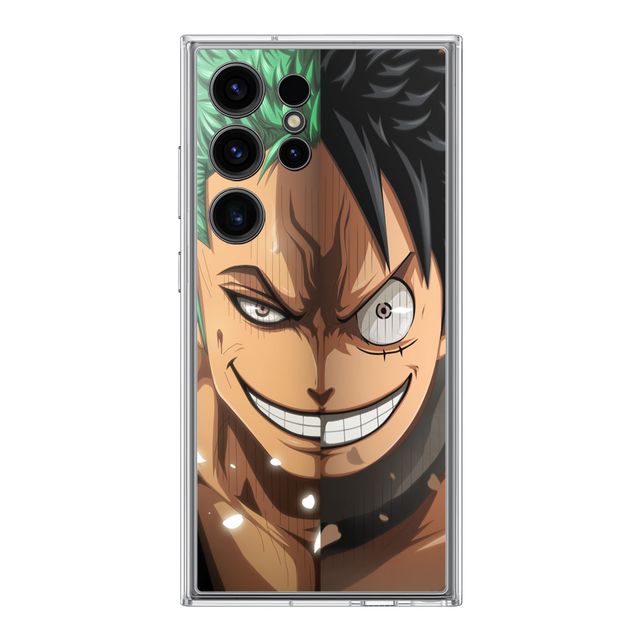 Luffy And Zoro Half Smile Samsung Galaxy S24 Ultra Case