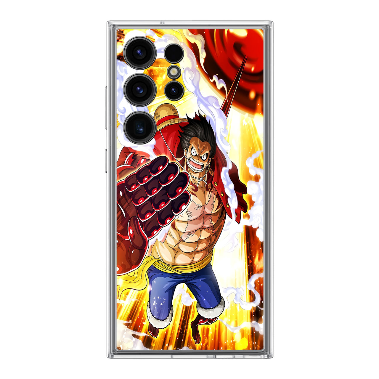 Luffy Gear 4 King Kong Gun Samsung Galaxy S24 Ultra Case