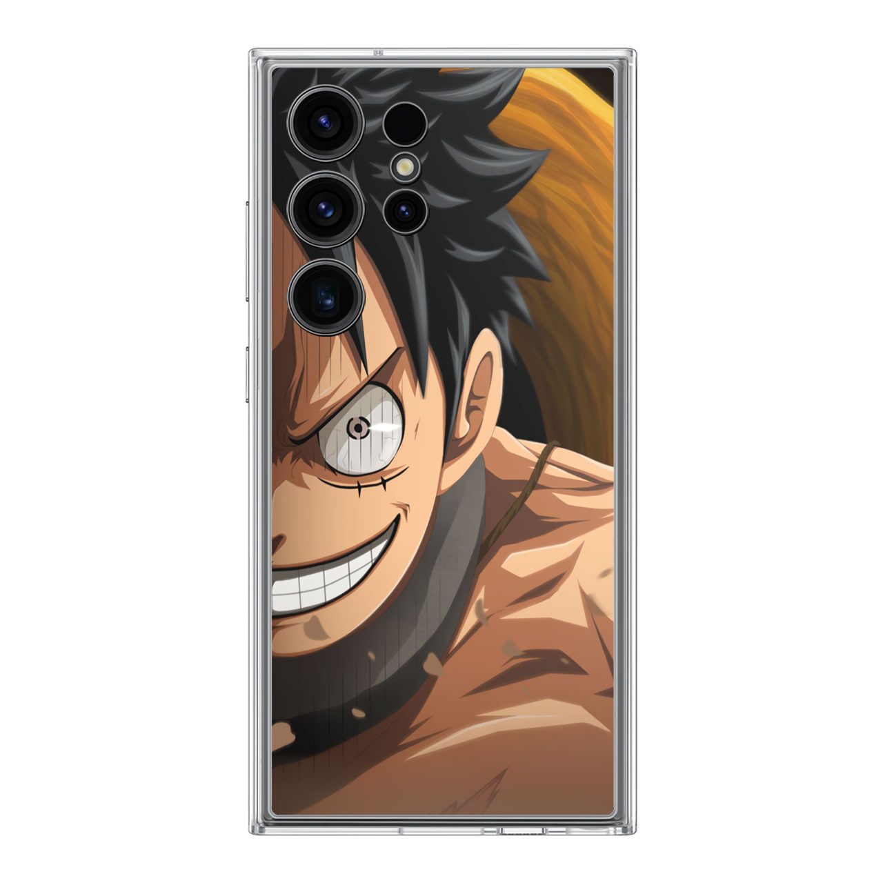 Luffy Half Smile Samsung Galaxy S24 Ultra Case