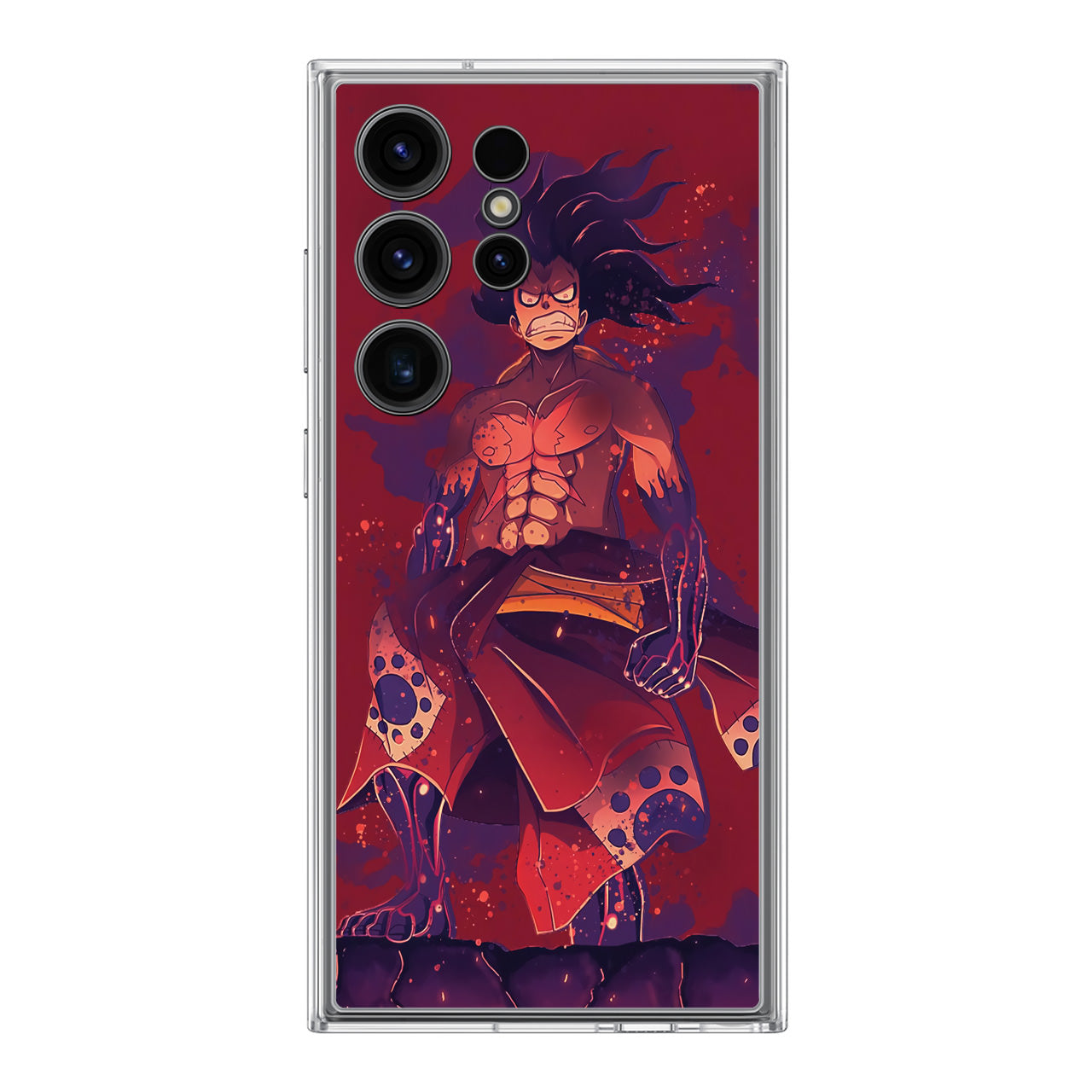 Luffy Snake Man Art Samsung Galaxy S24 Ultra Case