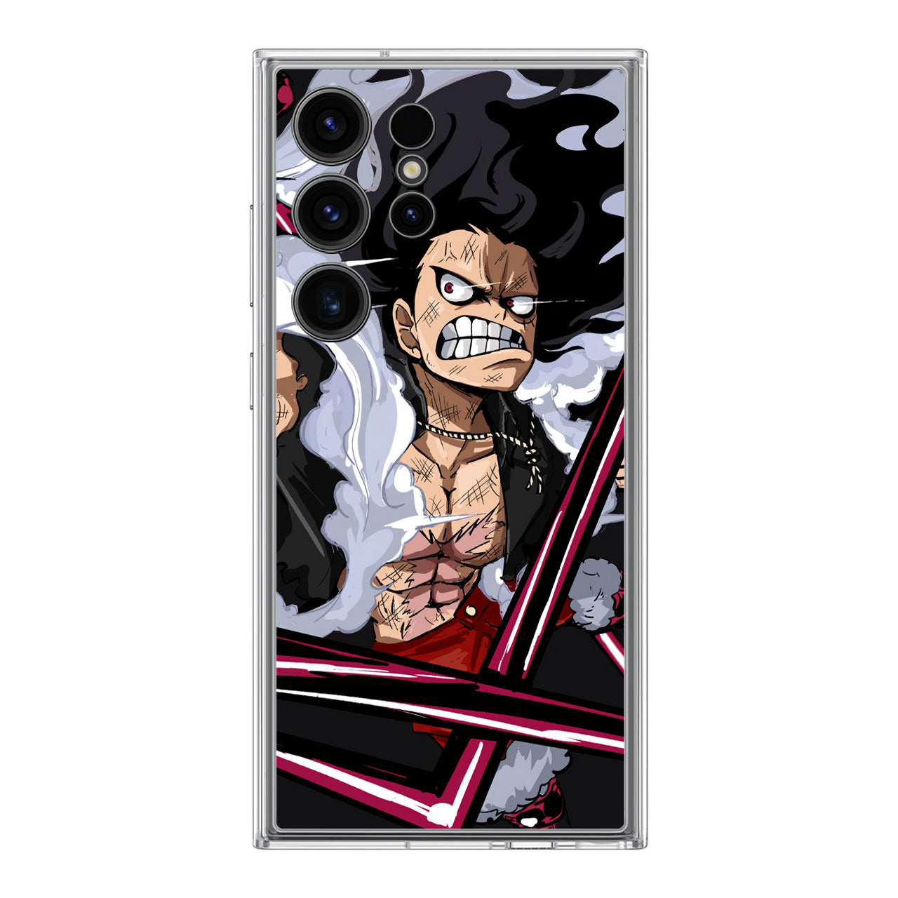 Luffy Snake Man Culverin Art Samsung Galaxy S24 Ultra Case