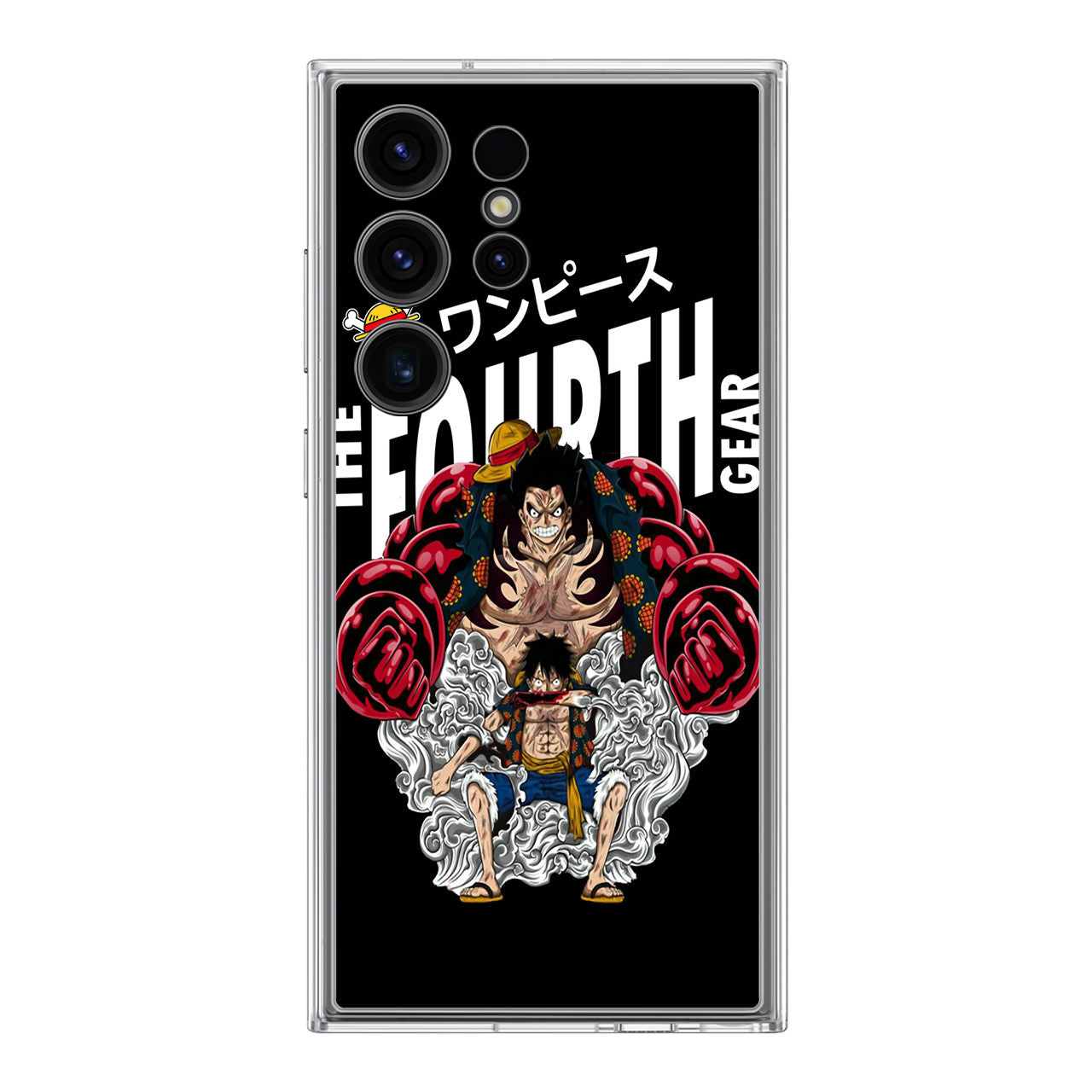 Luffy The Fourth Gear Black Samsung Galaxy S24 Ultra Case