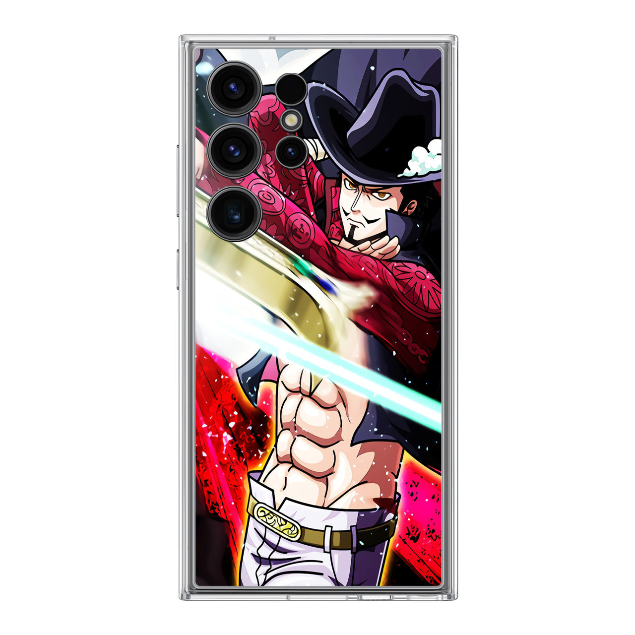 Mihawk The Strongest Swordsman Samsung Galaxy S24 Ultra Case