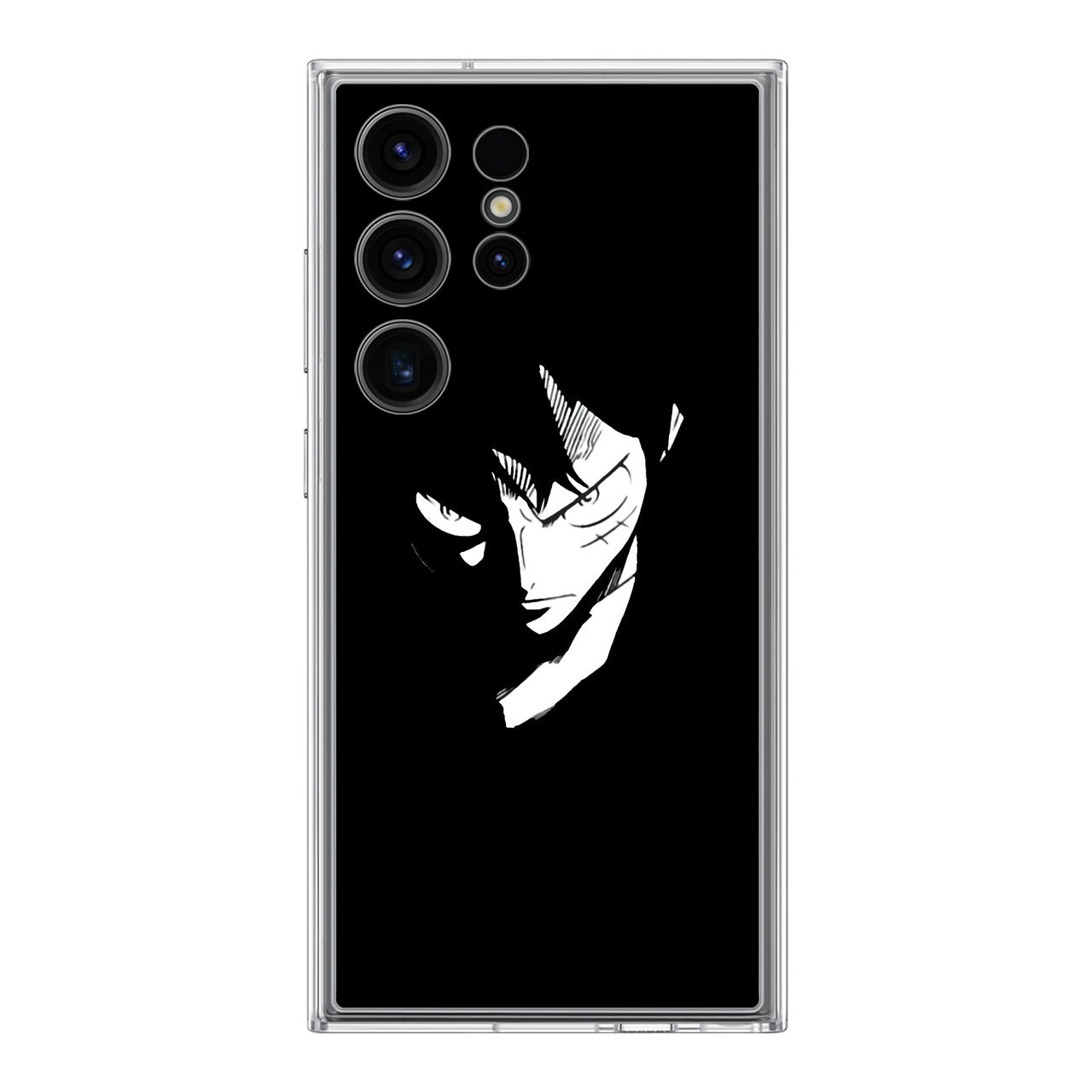 Monkey D Luffy Silhouette Samsung Galaxy S24 Ultra Case