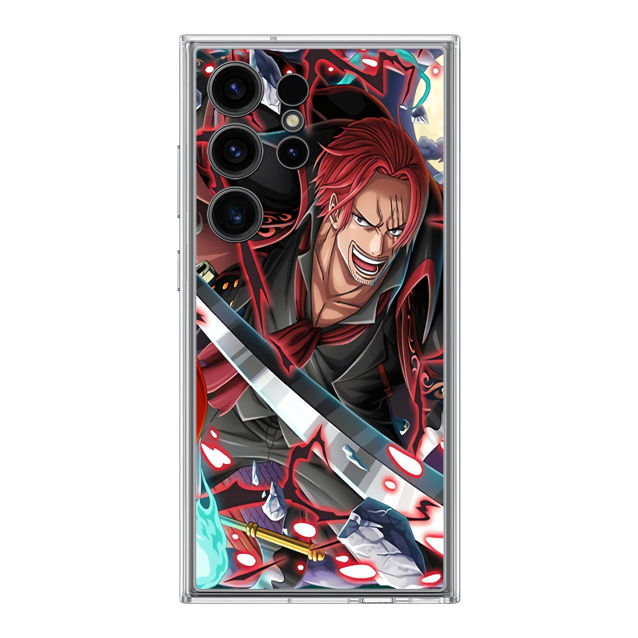 Red Hair Shanks Samsung Galaxy S24 Ultra Case