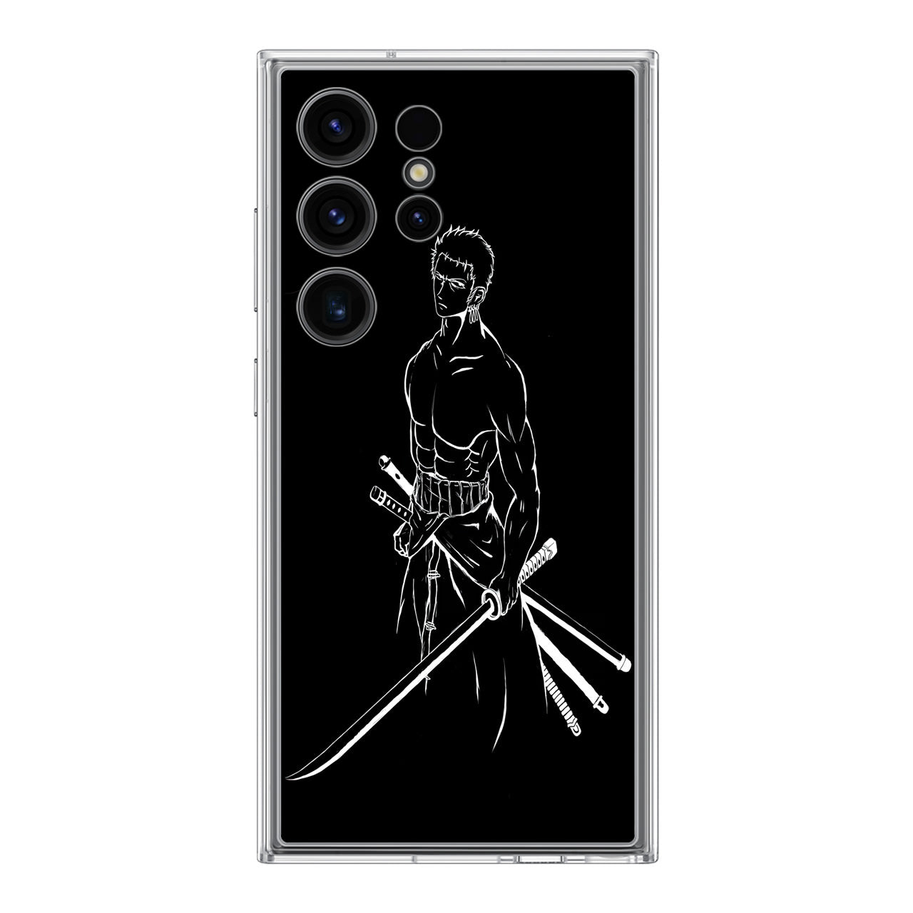 Roronoa Zoro Outlines Samsung Galaxy S24 Ultra Case