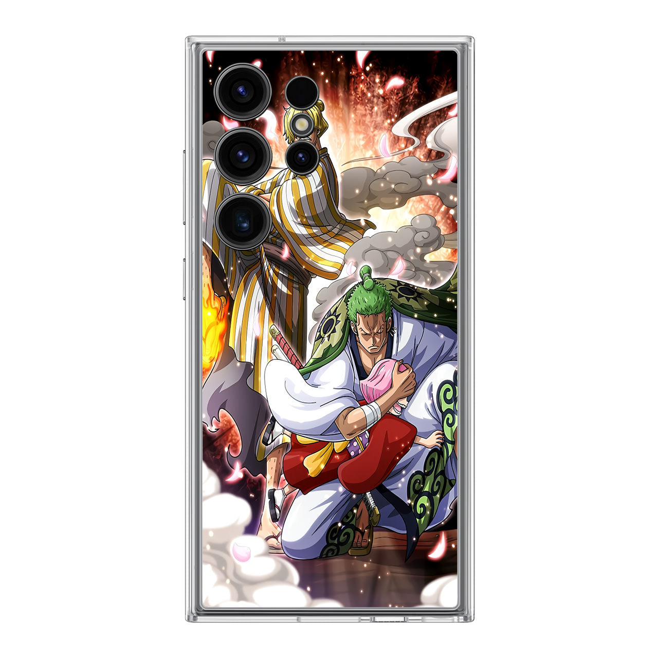 Sanji And Zoro Saving Otoko Samsung Galaxy S24 Ultra Case