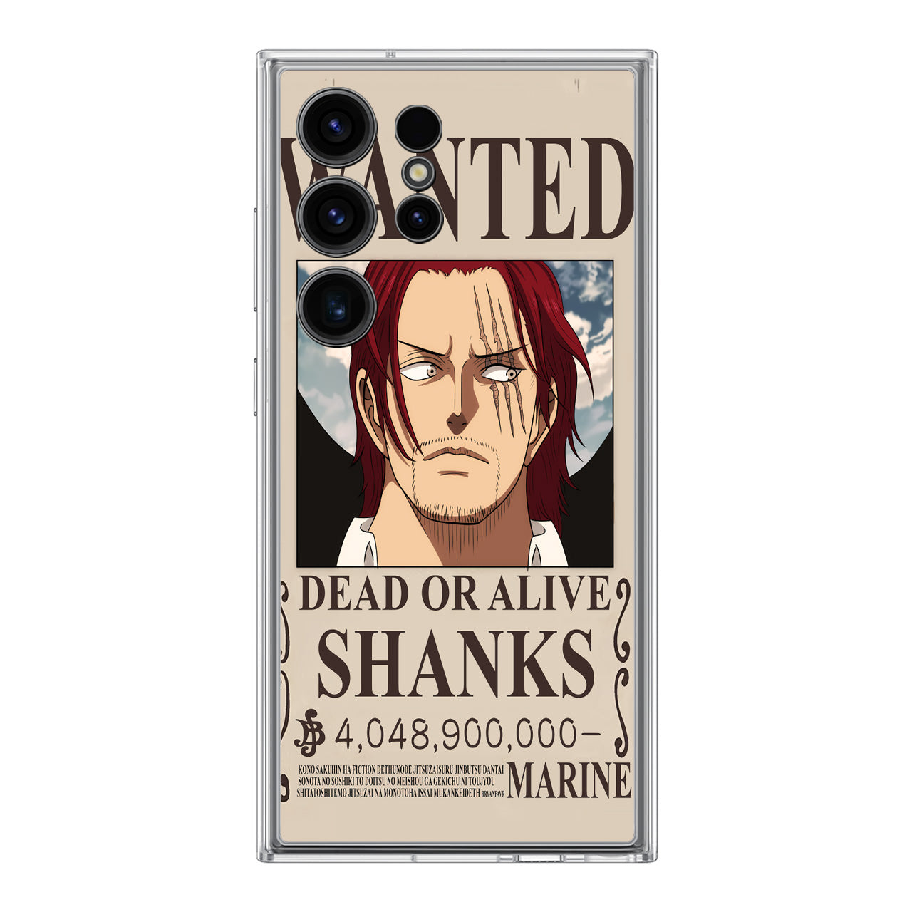 Shanks Bounty Samsung Galaxy S24 Ultra Case