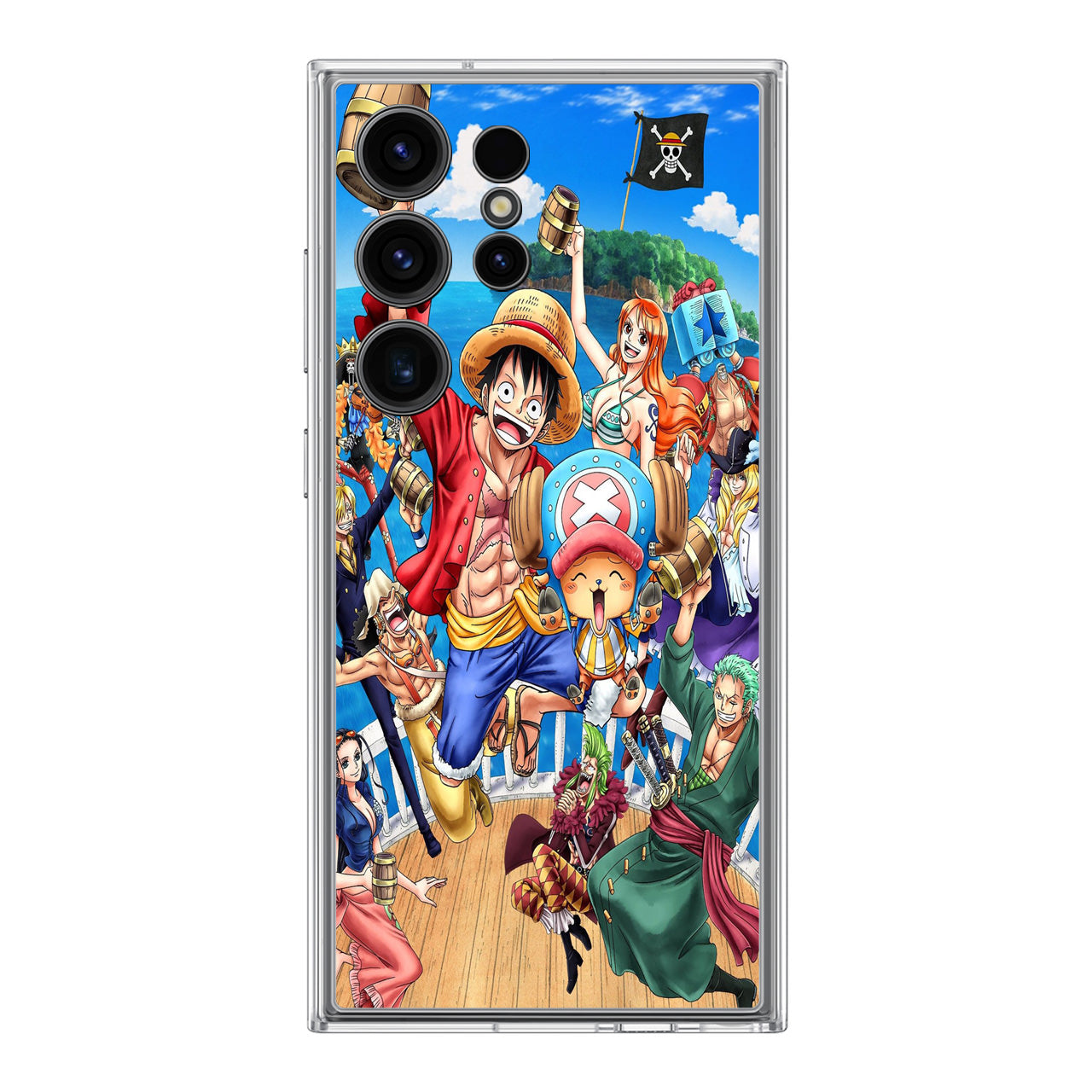 Straw Hat Pirates And Allies Samsung Galaxy S24 Ultra Case