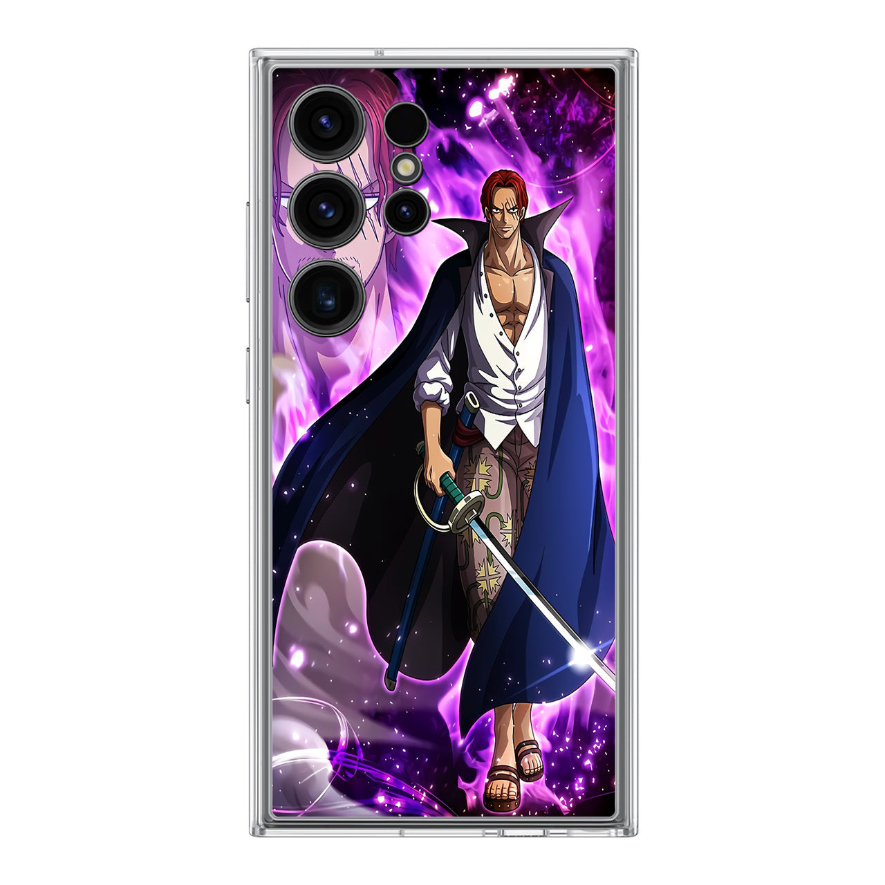 The Emperor Red Hair Shanks Samsung Galaxy S24 Ultra Case