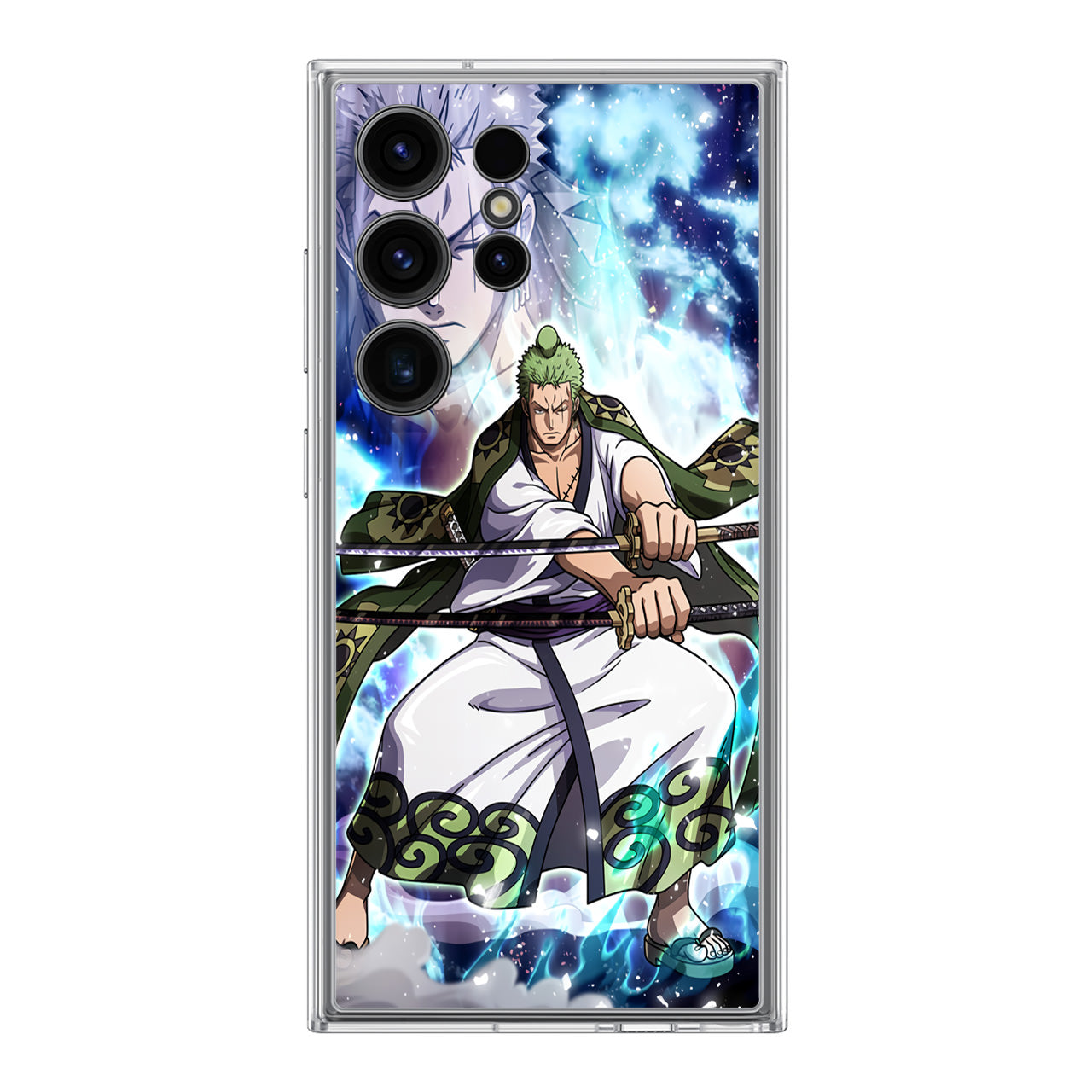 Zoro Two-Sword Style Arc Wano Samsung Galaxy S24 Ultra Case