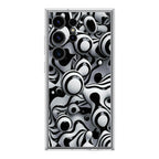 Abstract Art Black White Samsung Galaxy S24 Ultra Case