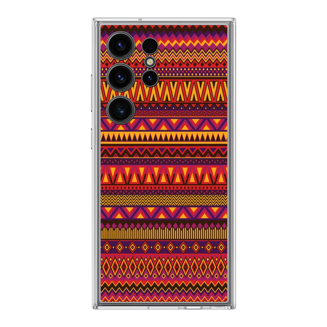 African Aztec Pattern Samsung Galaxy S24 Ultra Case