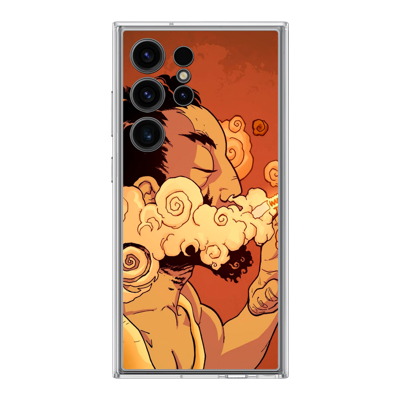 Artistic Psychedelic Smoke Samsung Galaxy S24 Ultra Case