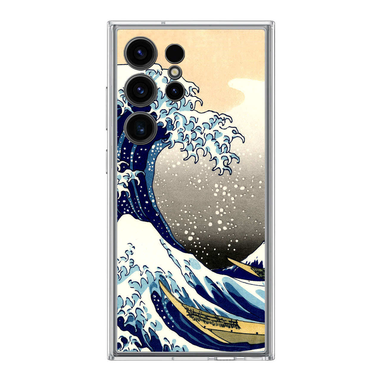 Artistic the Great Wave off Kanagawa Samsung Galaxy S24 Ultra Case