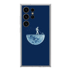 Astronaut Mowing The Moon Samsung Galaxy S24 Ultra Case