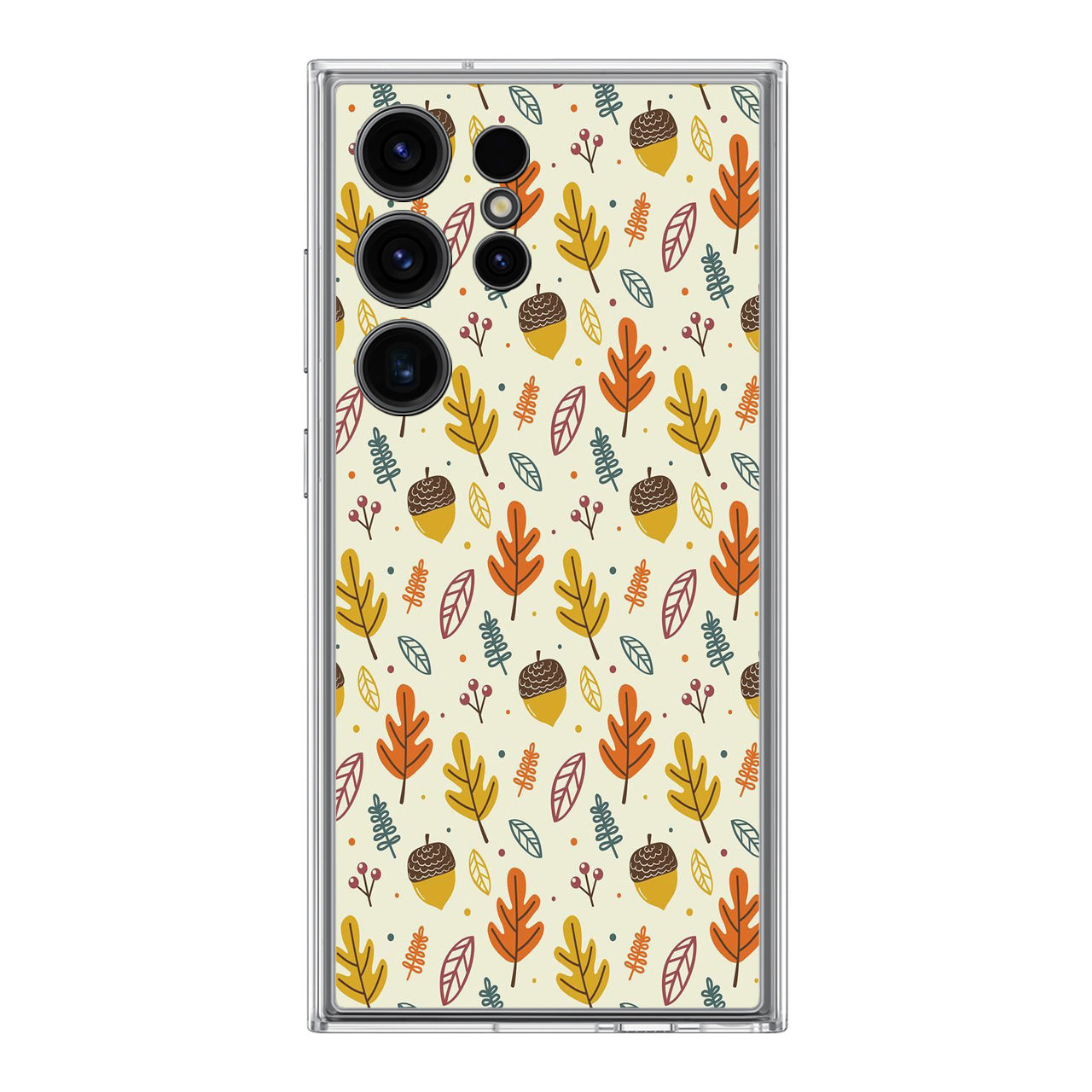 Autumn Things Pattern Samsung Galaxy S24 Ultra Case