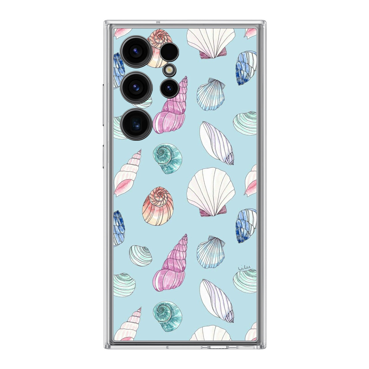 Beach Shells Pattern Samsung Galaxy S24 Ultra Case