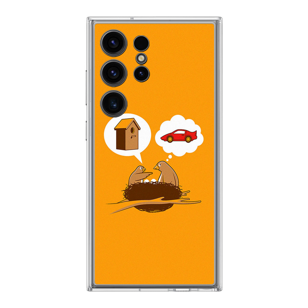 Bird Life Priorities Samsung Galaxy S24 Ultra Case