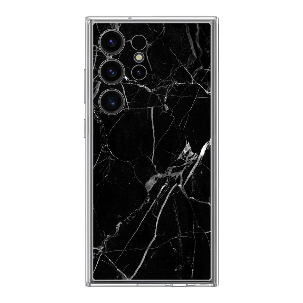 Black Marble Samsung Galaxy S24 Ultra Case
