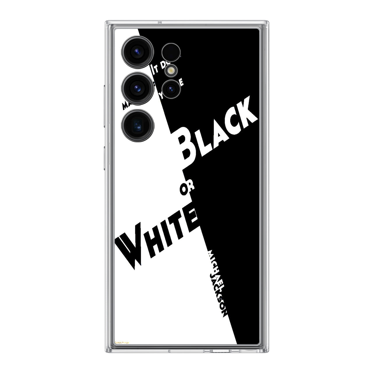 Black Or White Michael Jackson Samsung Galaxy S24 Ultra Case