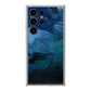 Blue Abstract Art Samsung Galaxy S24 Ultra Case