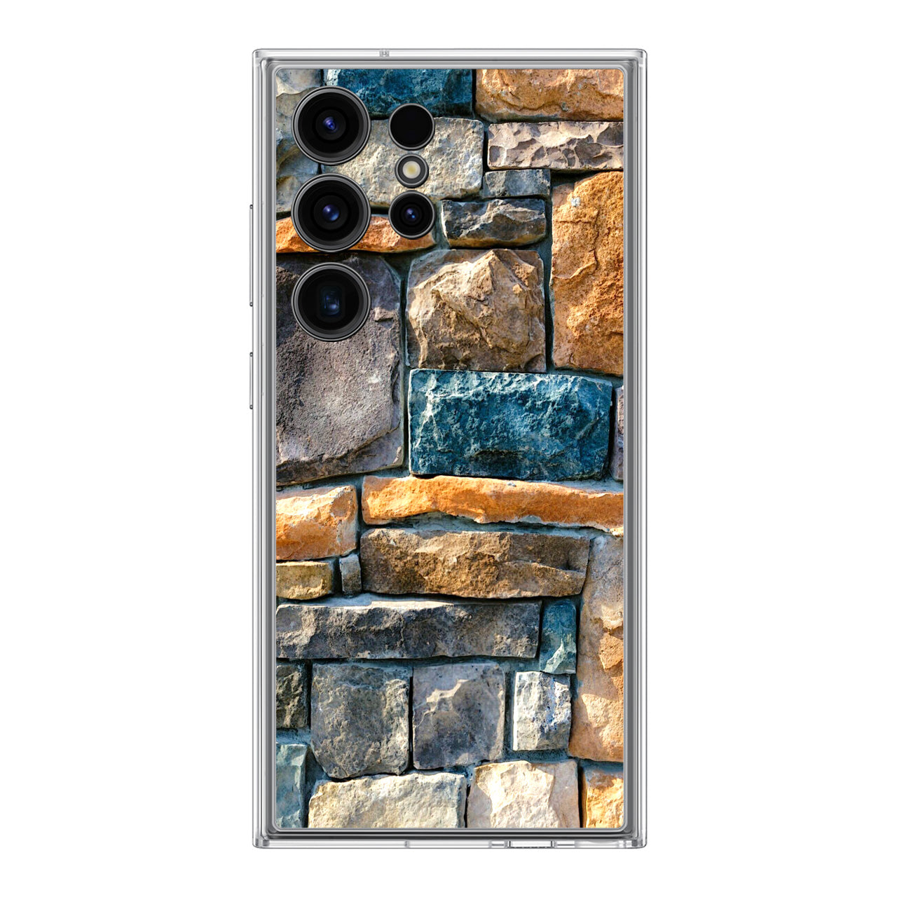 Colored Stone Piles Samsung Galaxy S24 Ultra Case