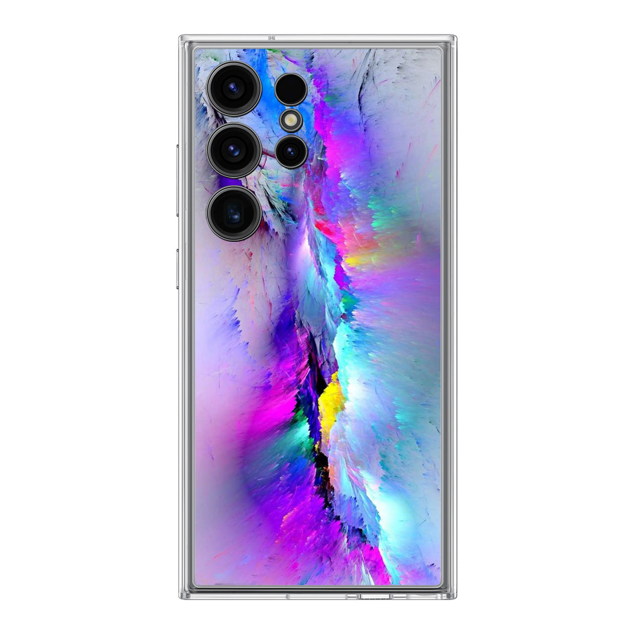 Colorful Abstract Smudges Samsung Galaxy S24 Ultra Case