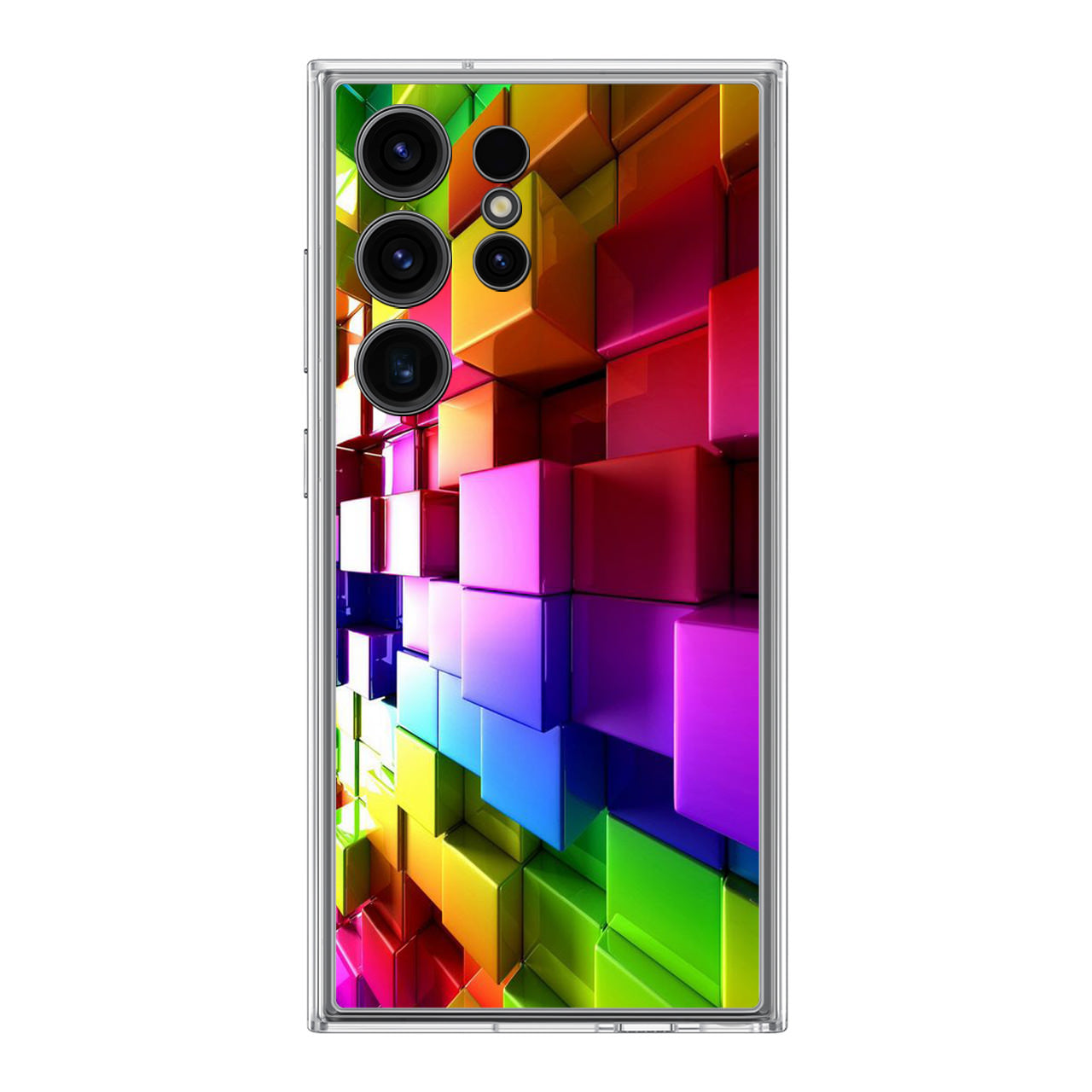 Colorful Cubes Samsung Galaxy S24 Ultra Case