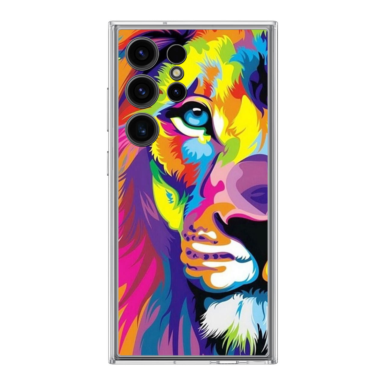 Colorful Lion Samsung Galaxy S24 Ultra Case