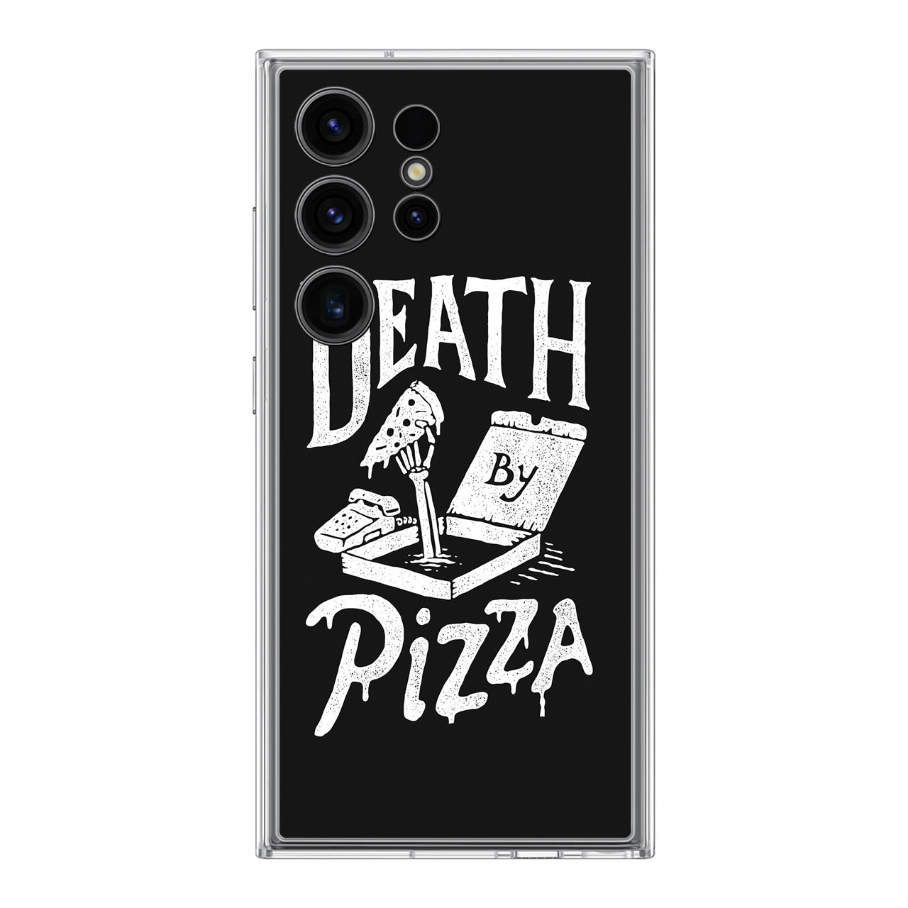 Death By Pizza Samsung Galaxy S24 Ultra Case