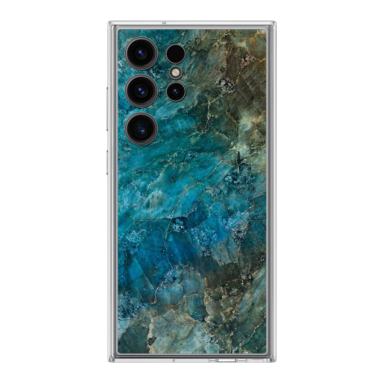 Deep Ocean Marble Samsung Galaxy S24 Ultra Case