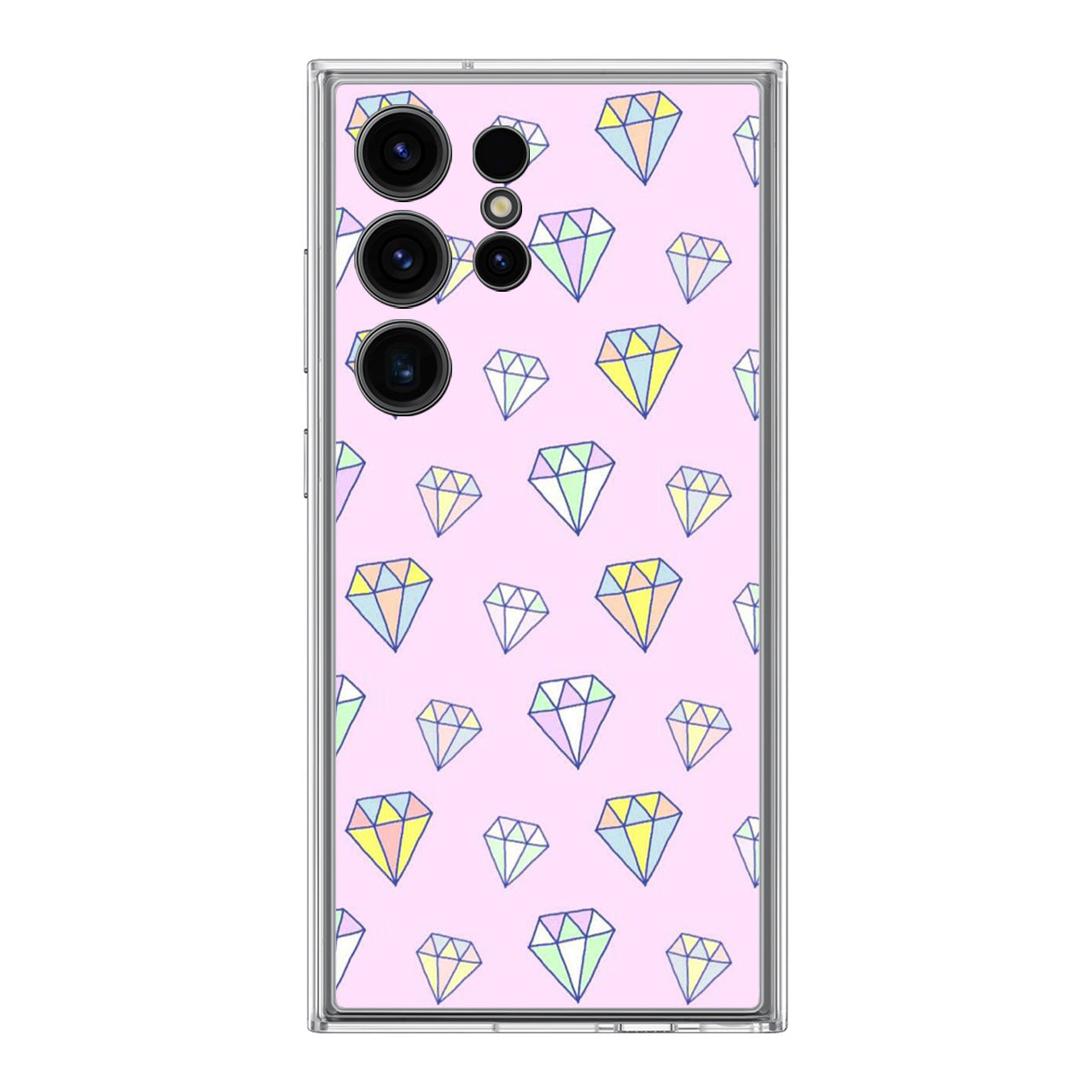 Diamonds Pattern Samsung Galaxy S24 Ultra Case