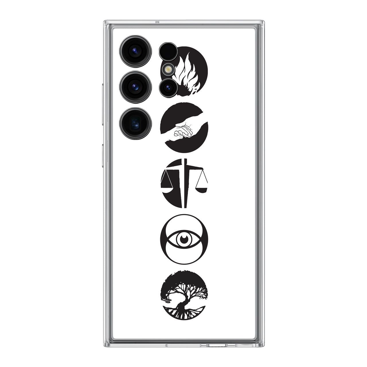 Divergent Factions Samsung Galaxy S24 Ultra Case