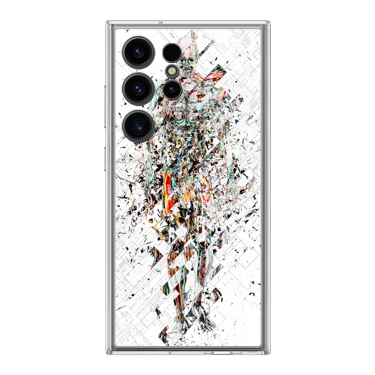 Fragmantacia Art Human Abstract Samsung Galaxy S24 Ultra Case