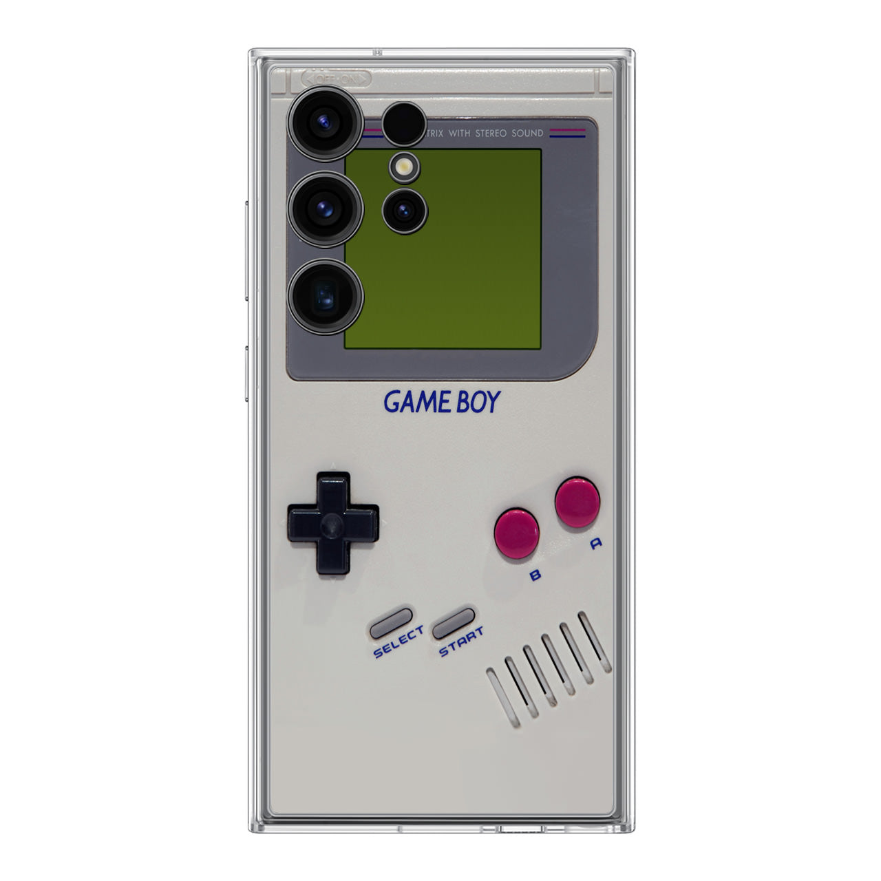 Game Boy Grey Model Samsung Galaxy S24 Ultra Case