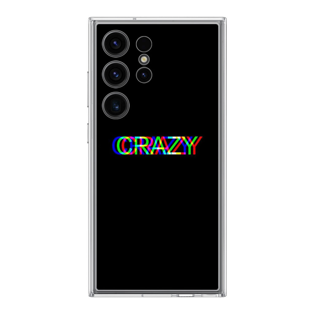 Glitch Crazy Samsung Galaxy S24 Ultra Case