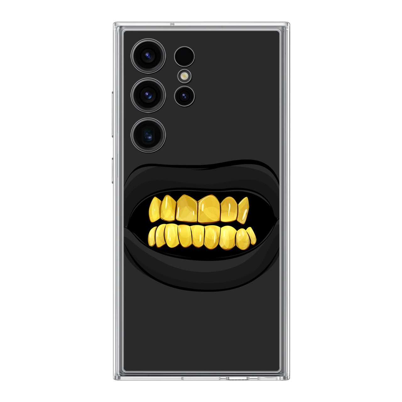 Gold Grillz Samsung Galaxy S24 Ultra Case