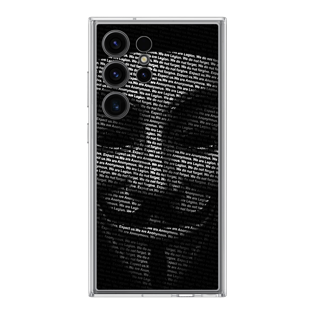 Guy Fawkes Mask Anonymous Samsung Galaxy S24 Ultra Case