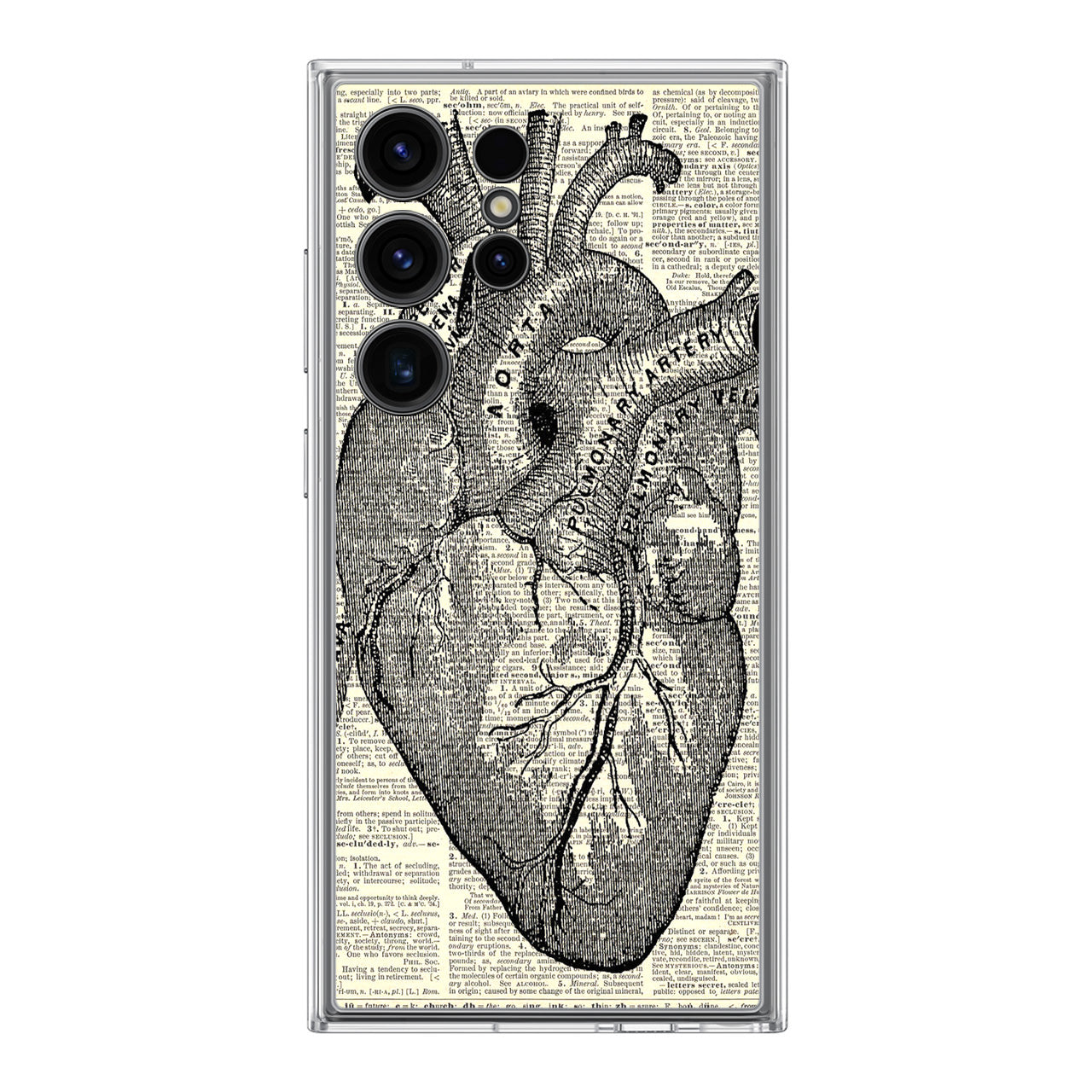 Heart Book Art Samsung Galaxy S24 Ultra Case