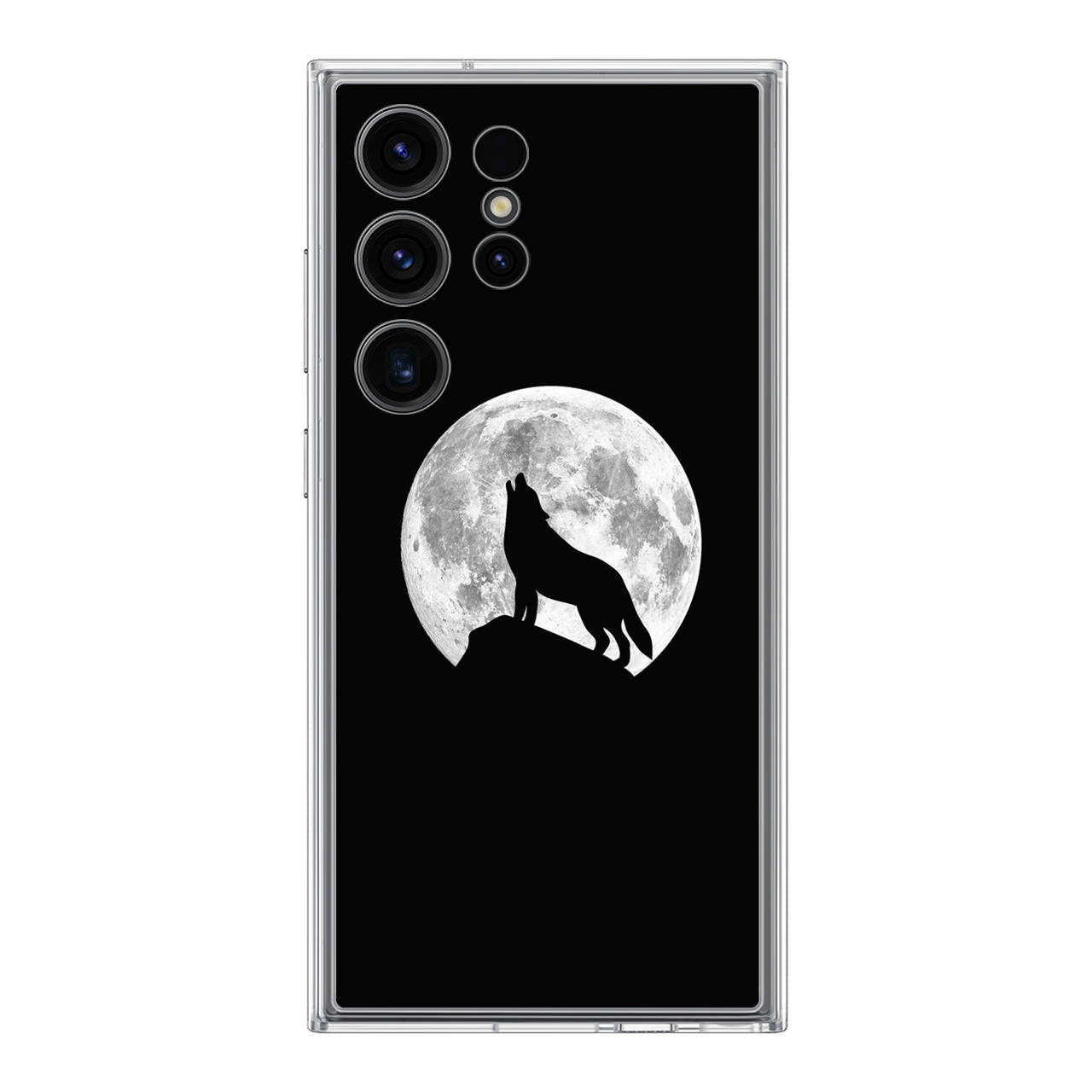 Howling Night Wolves Samsung Galaxy S24 Ultra Case